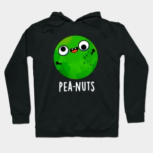 Pea-nuts Funny Crazy Pea Pun Hoodie